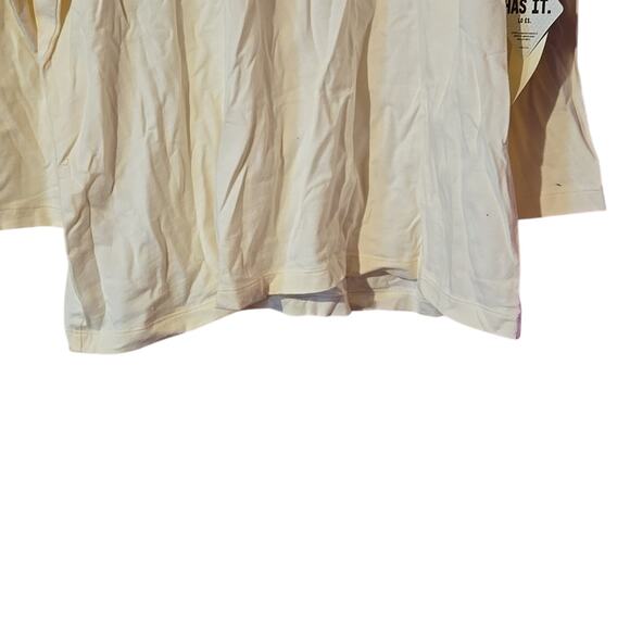 NWT Karen Scott Embroidered V-Neck Top | Size XL 0089 - Picture 5 of 9